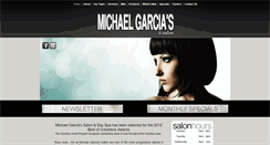 Desktop Screenshot of michaelgarciasalon.com